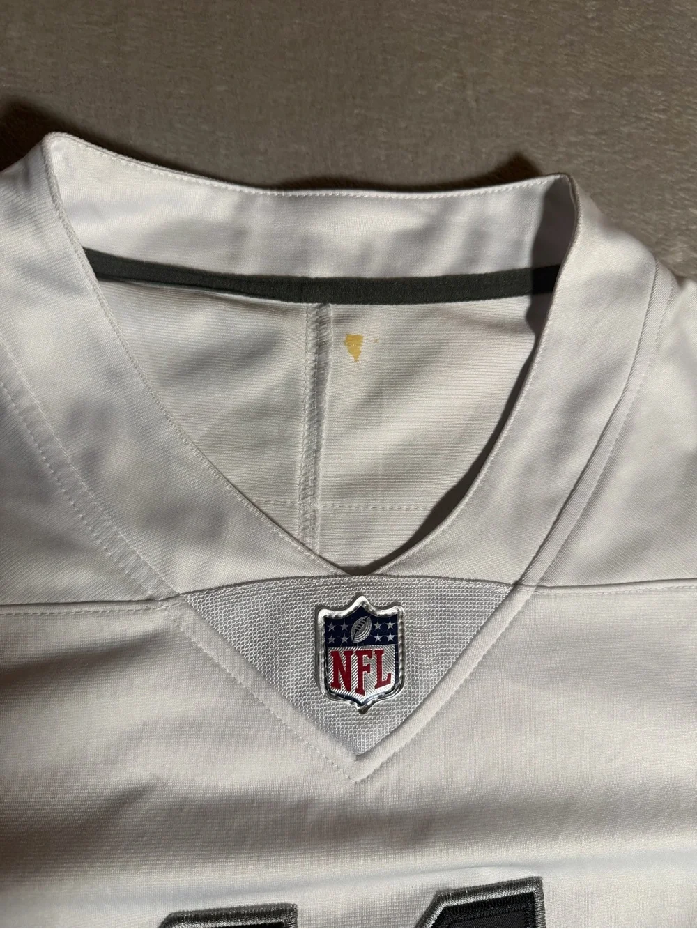 Nike White Men’s Football Jersey with Black 11